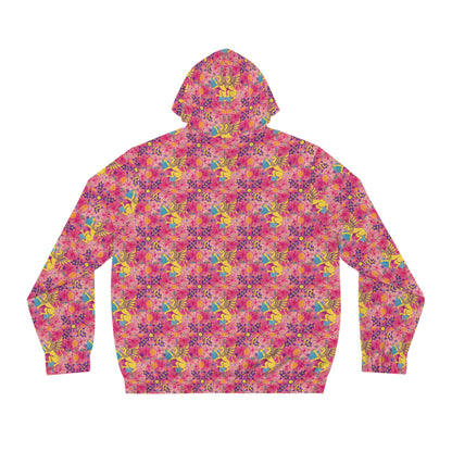 Full-Zip Hoodie (AOP), Virgo, Zodiac v3, Pattern