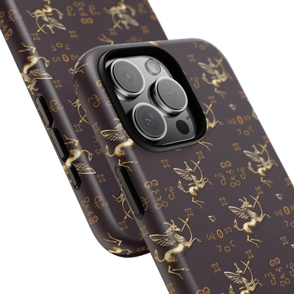 Tough Cases, Sagittarius, Zodiac v3, Metal Pattern