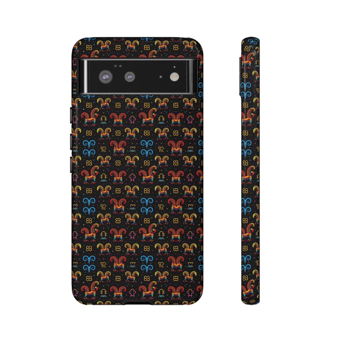 Tough Cases, Aries, Zodiac v1, Metal Pattern