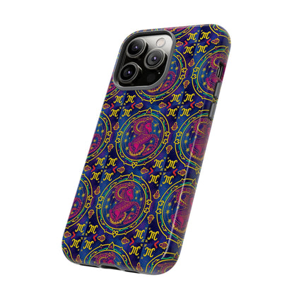 Tough Cases, Capricorn, Zodiac, Metal Pattern