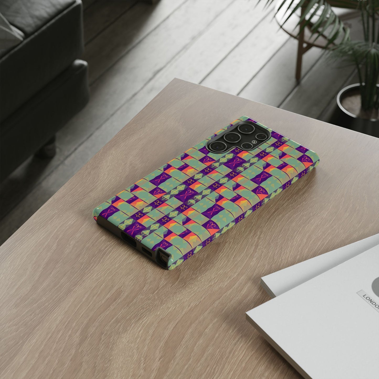 Tough Cases, Aquarius, Zodiac v2, Shape Pattern