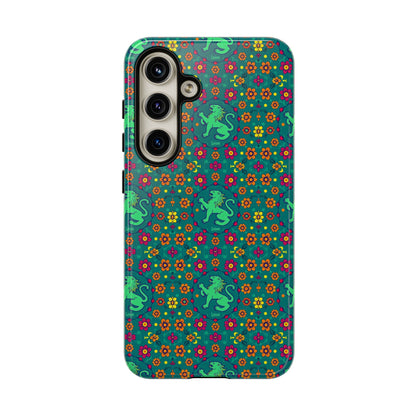 Tough Cases, Leo, Zodiac v3, Flower Pattern
