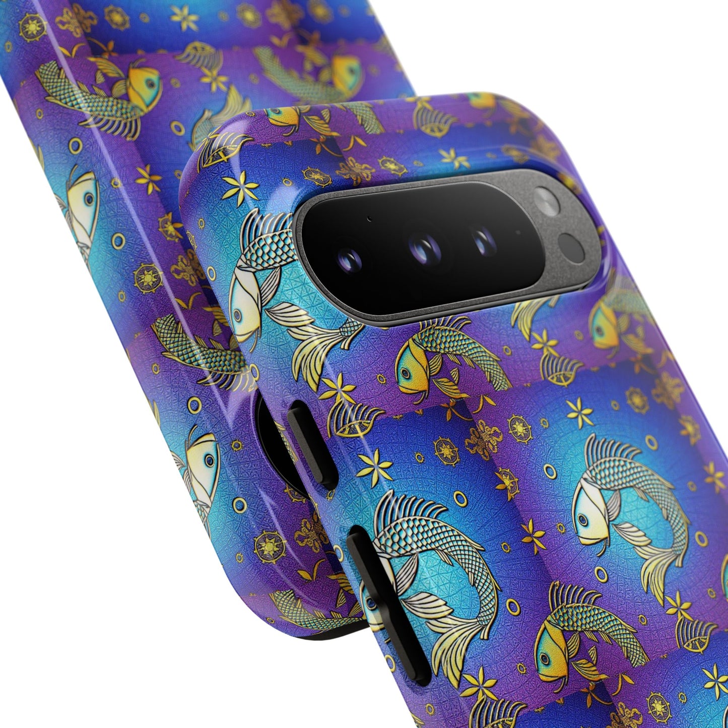 Tough Cases, Pisces, Zodiac v2, Metal Pattern