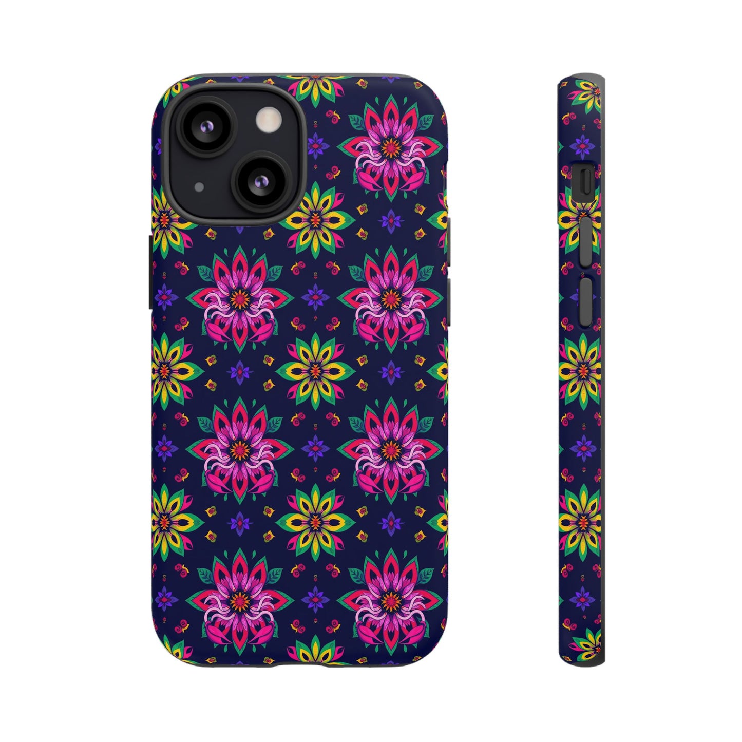 Tough Cases, Scorpio, Zodiac v4, Flower Pattern