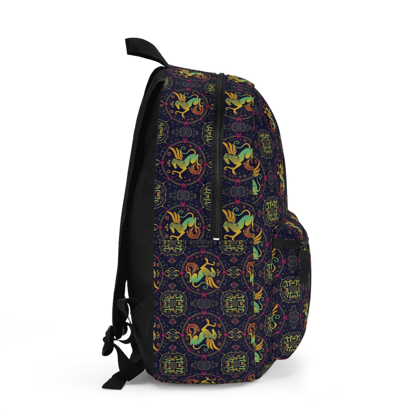 Backpack, Virgo, Zodiac v2, Metal Pattern