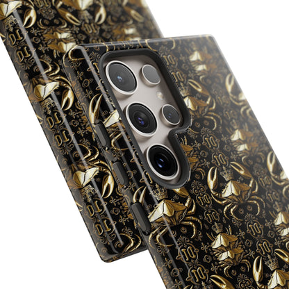 Tough Cases, Cancer, Zodiac, Metal Pattern
