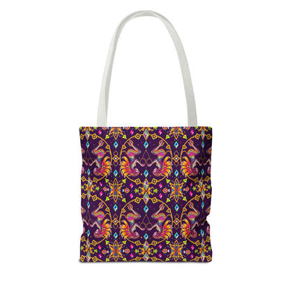 Tote Bag (AOP), Gemini, Zodiac, Jewel Pattern