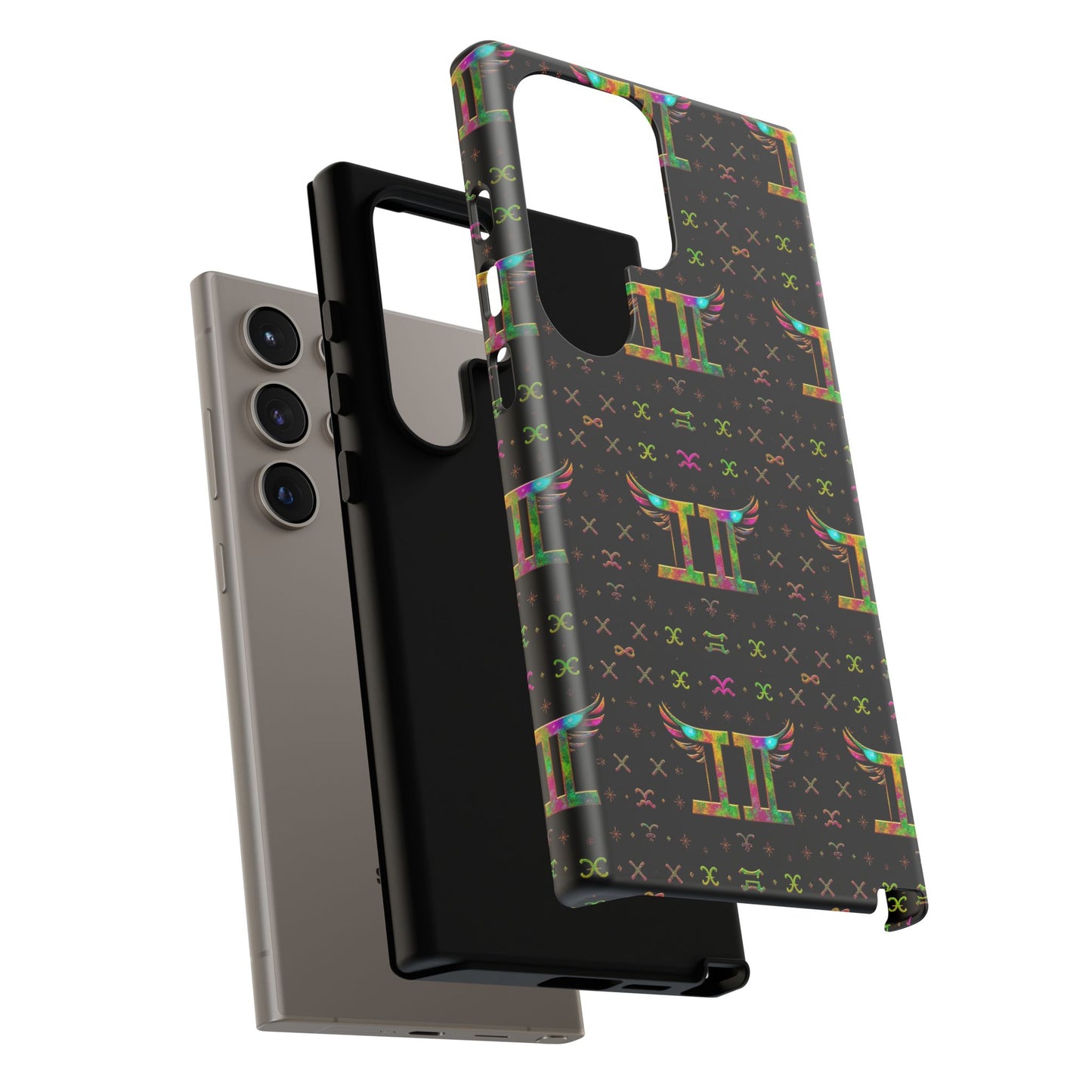 Tough Cases, Gemini, Zodiac v1, Metal Pattern