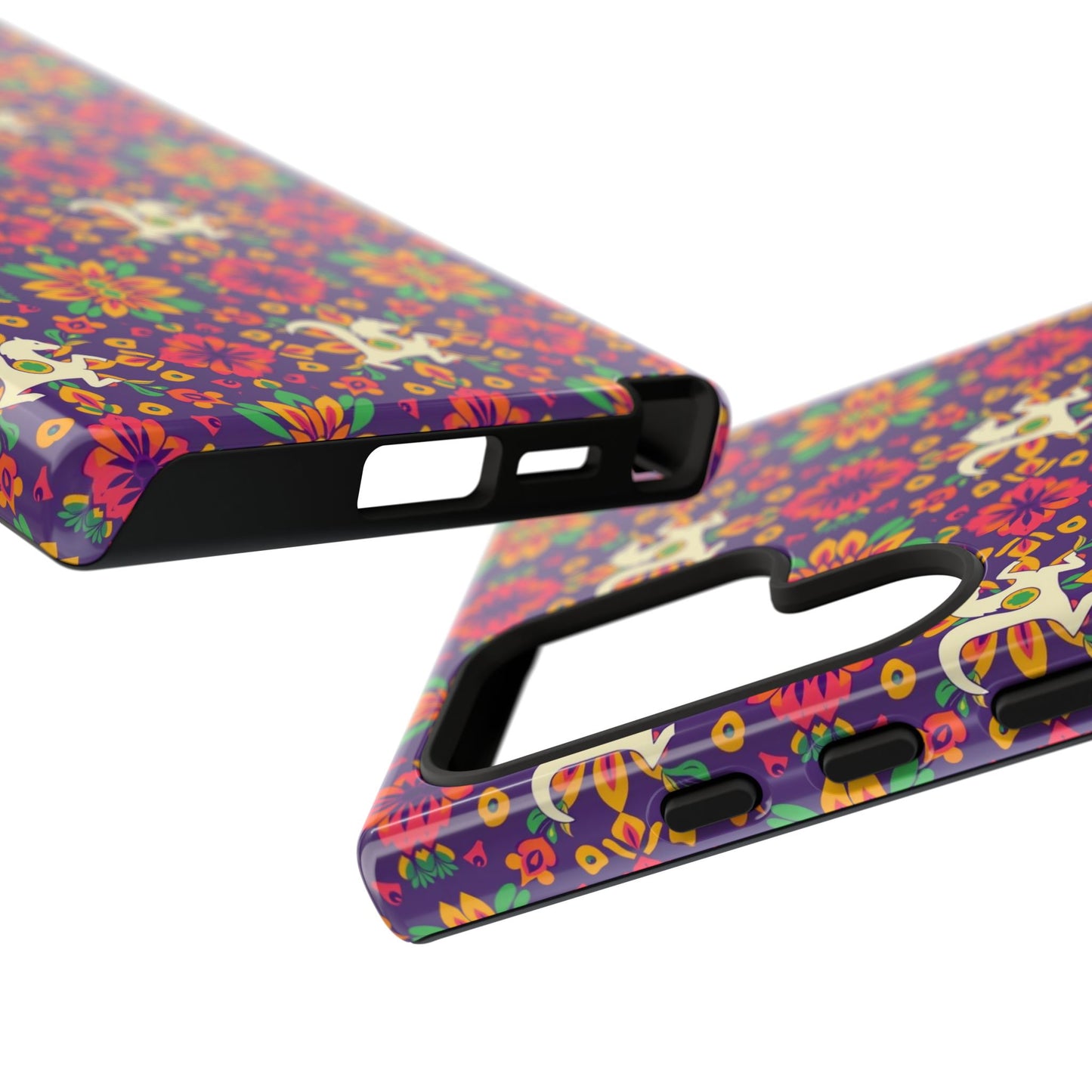 Tough Cases, Aquarius, Zodiac v1, Flower Pattern