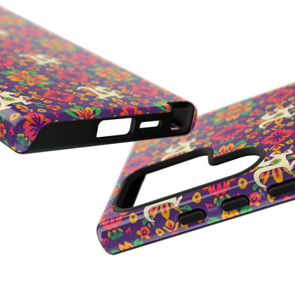 Tough Cases, Aquarius, Zodiac v1, Flower Pattern