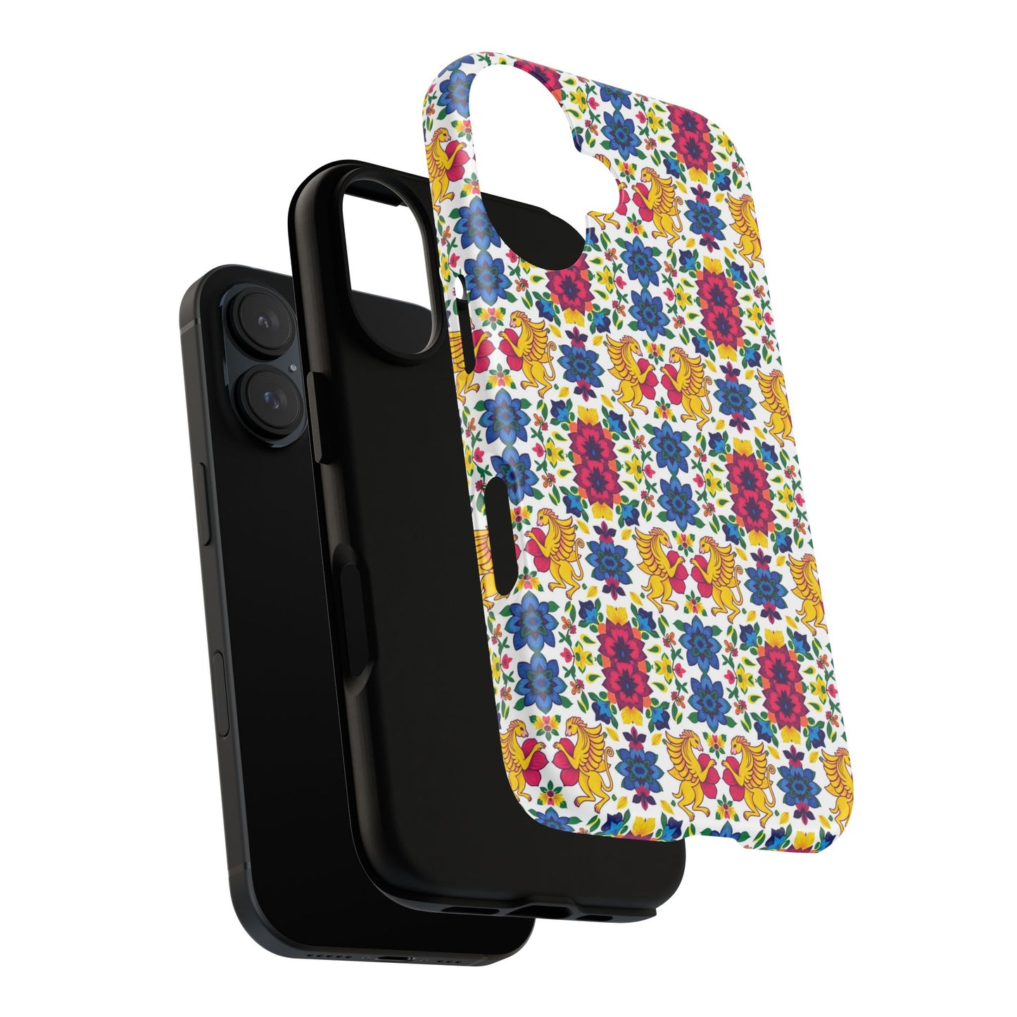 Tough Cases, Gemini, Zodiac, Flower Pattern