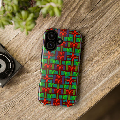 Tough Cases, Aries, Zodiac v2, Shape Pattern