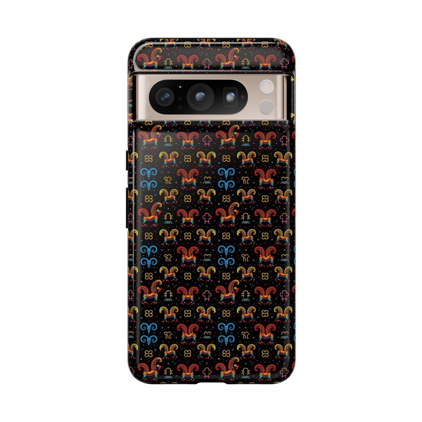 Tough Cases, Aries, Zodiac v1, Metal Pattern
