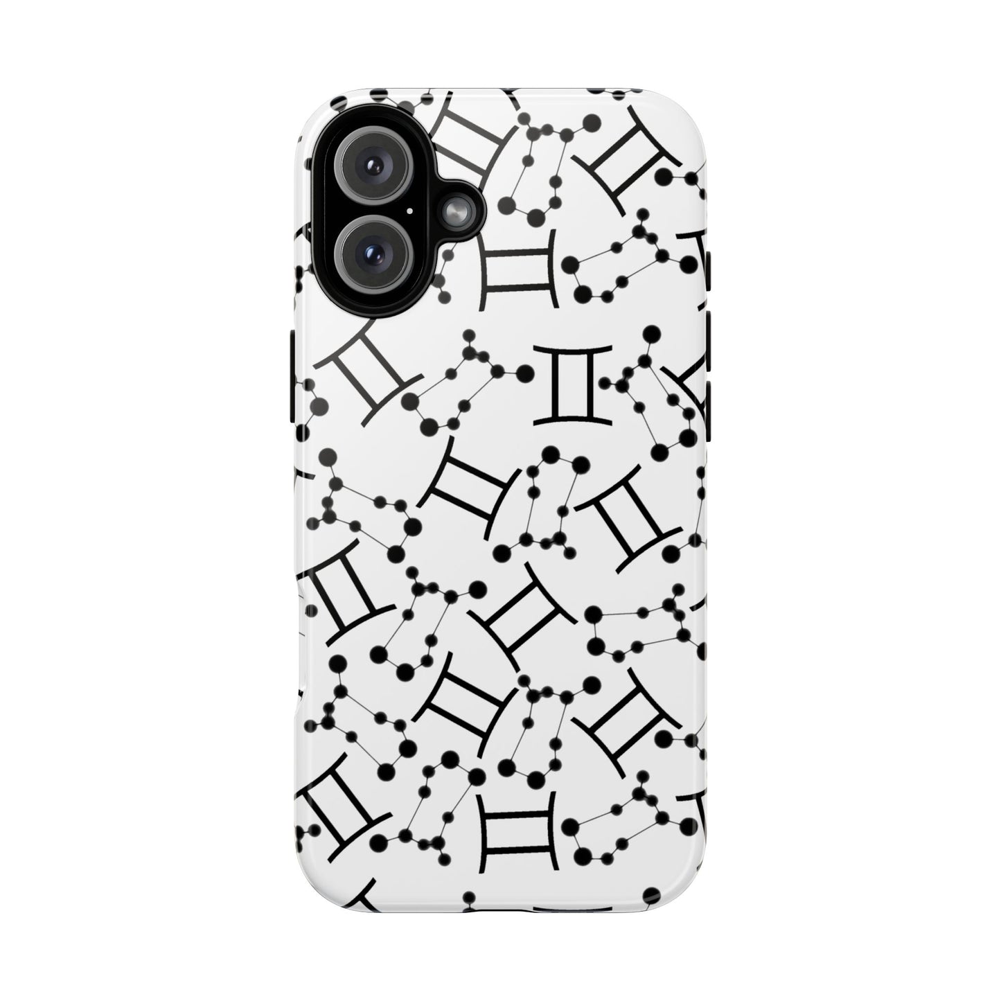 Tough Cases with the Gemini Zodiac sign for iPhone, Samsung Galaxy, and Google Pixel devices