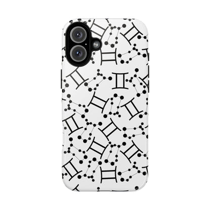 Tough Cases with the Gemini Zodiac sign for iPhone, Samsung Galaxy, and Google Pixel devices