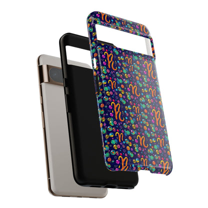 Tough Cases, Aquarius, Zodiac, Bubble Pattern