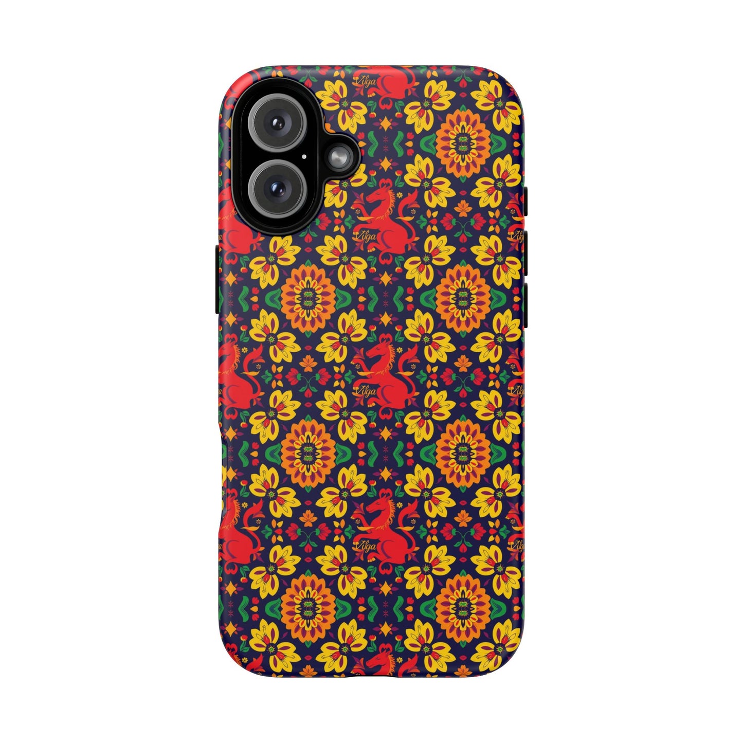 Tough Cases, Virgo, Zodiac v2, Flower Pattern