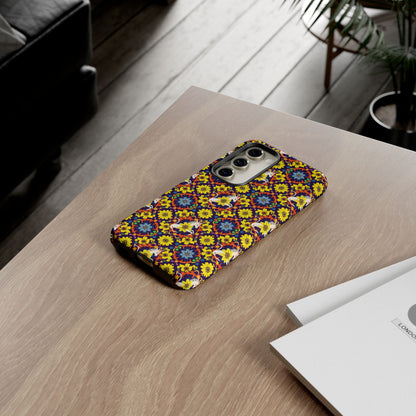 Tough Cases, Aquarius, Zodiac v3, Flower Pattern