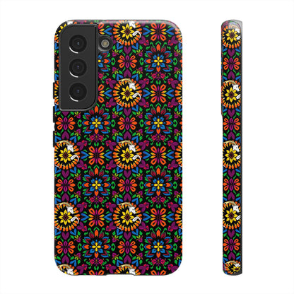 Tough Cases, Capricorn, Zodiac v2, Flower Pattern