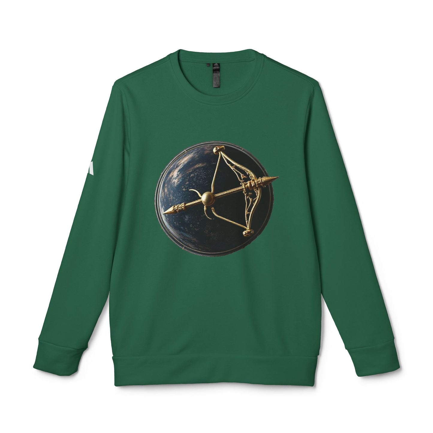 Adidas, Unisex Fleece Crewneck Sweatshirt, Sagittarius, Pop Art, Zodiac