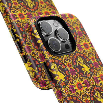 Tough Cases, Virgo, Zodiac v1, Flower Pattern