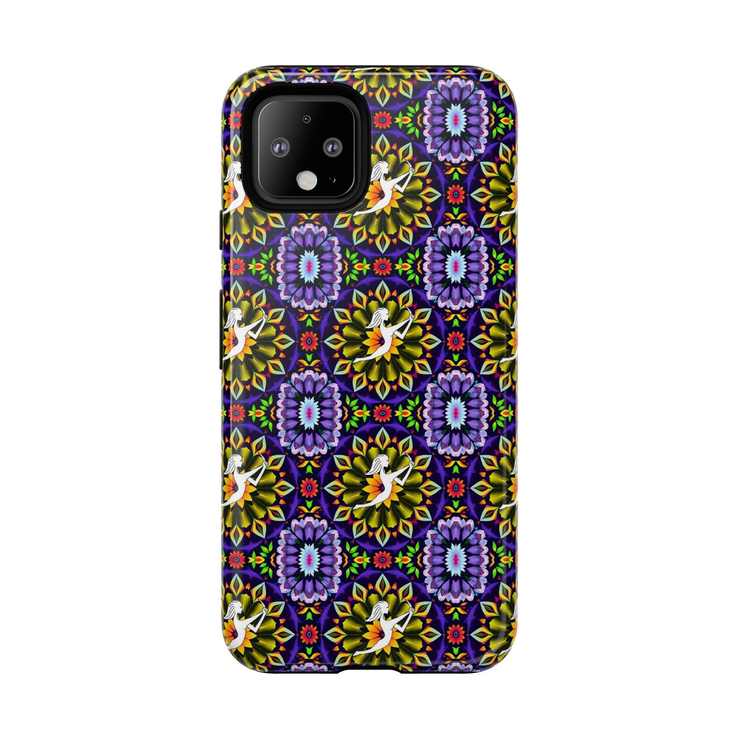 Tough Cases, Sagittarius, Zodiac v1, Flower Pattern