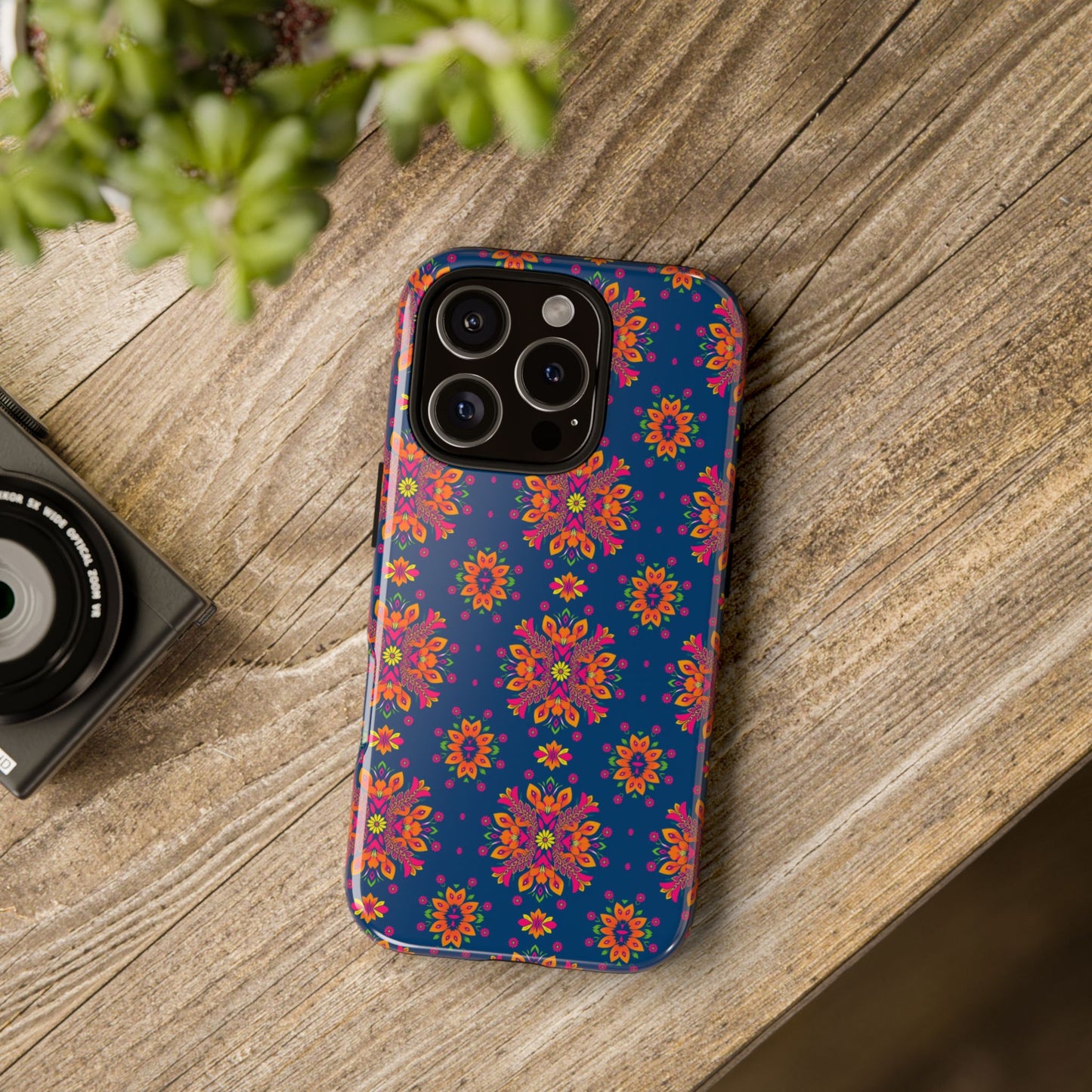 Tough Cases, Gemini, Zodiac v2, Flower Pattern