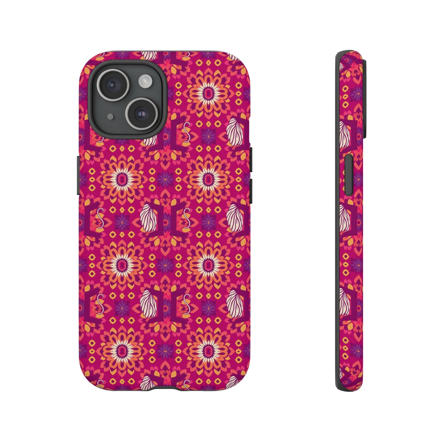 Tough Cases, Gemini, Zodiac v1, Flower Pattern