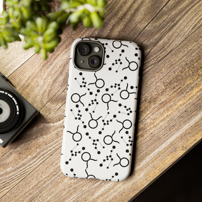 Tough Cases with the Taurus Zodiac sign for iPhone, Samsung Galaxy, and Google Pixel devices