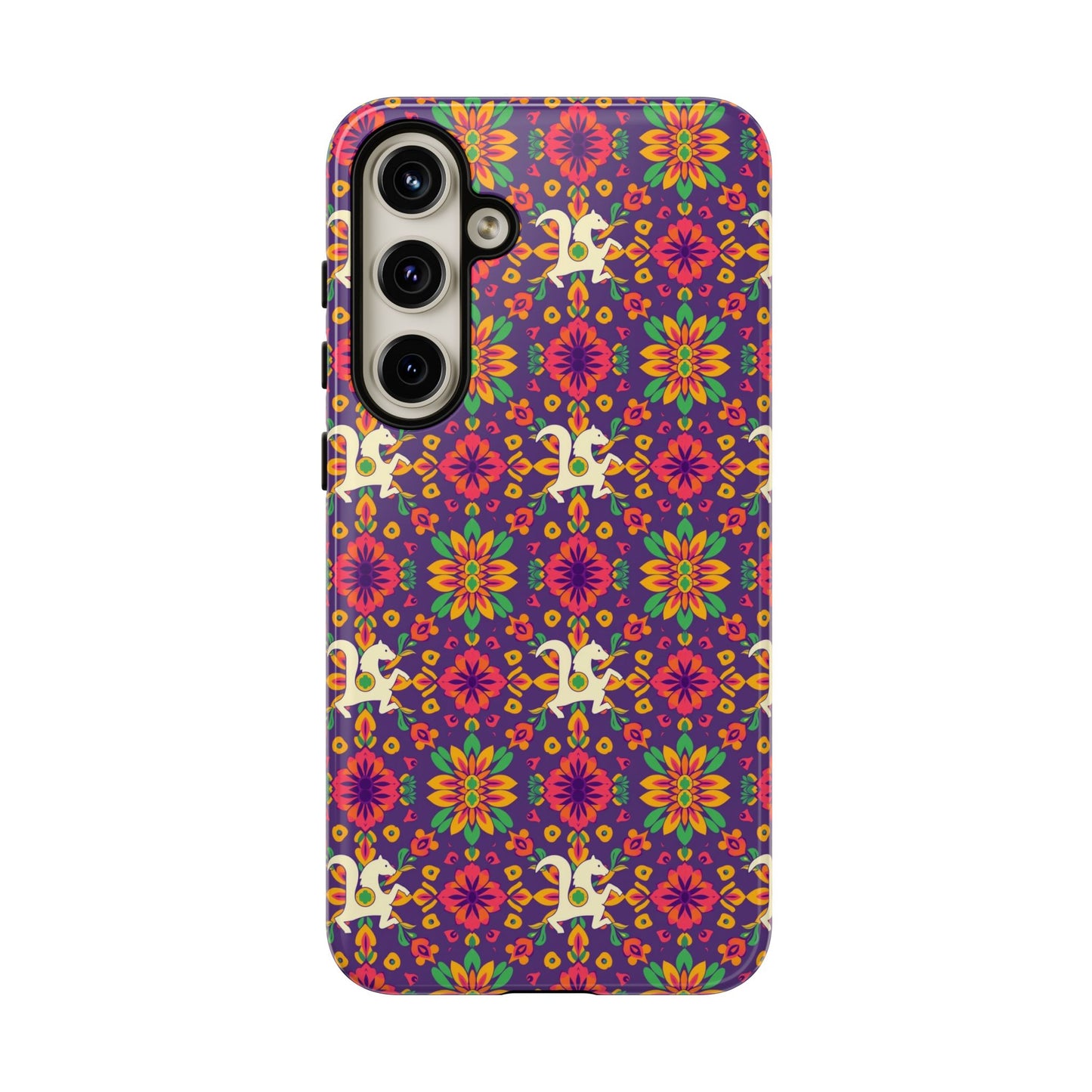 Tough Cases, Aquarius, Zodiac v1, Flower Pattern