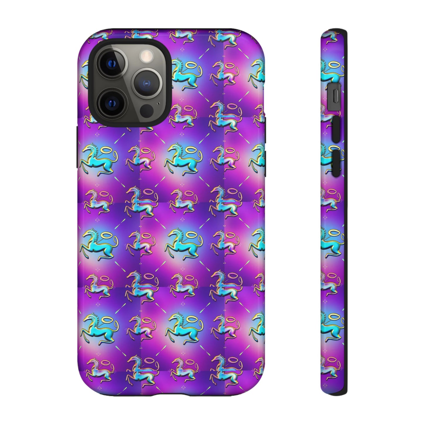 Tough Cases, Aquarius, Zodiac, Metal Pattern