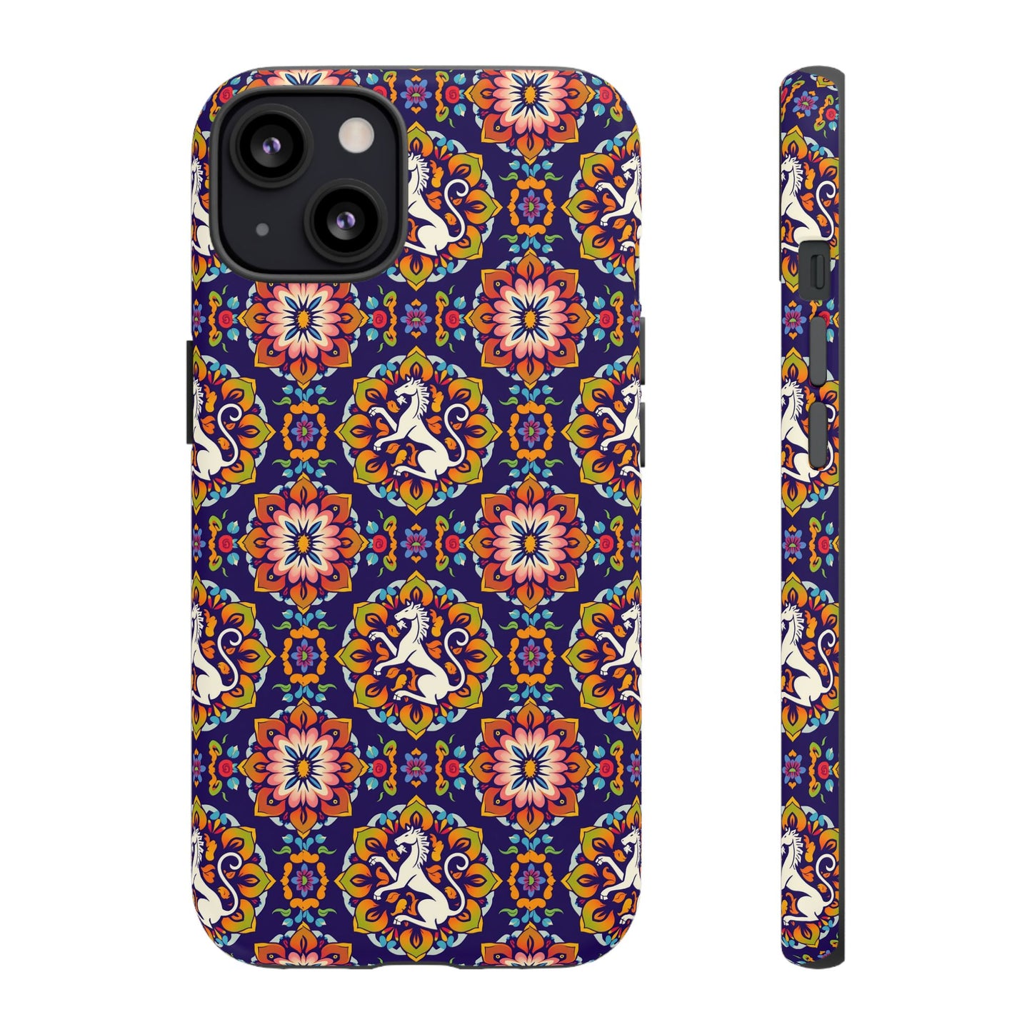Tough Cases, Virgo, Zodiac v3, Flower Pattern