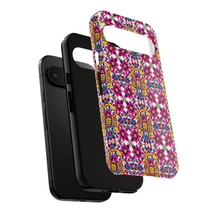Tough Cases, Scorpio, Zodiac v2, Flower Pattern