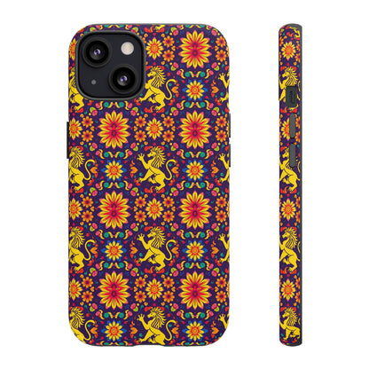 Tough Cases, Leo, Zodiac, Flower Pattern