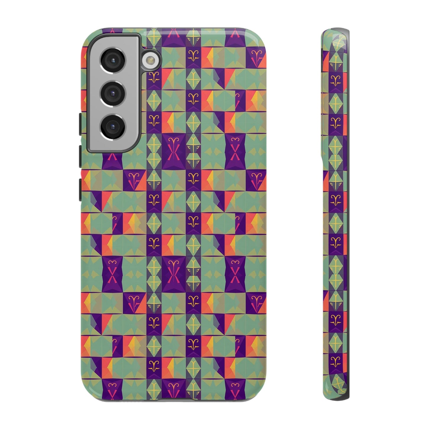 Tough Cases, Aquarius, Zodiac v2, Shape Pattern
