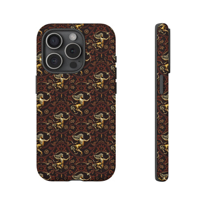 Tough Cases, Sagittarius, Zodiac, Metal Pattern