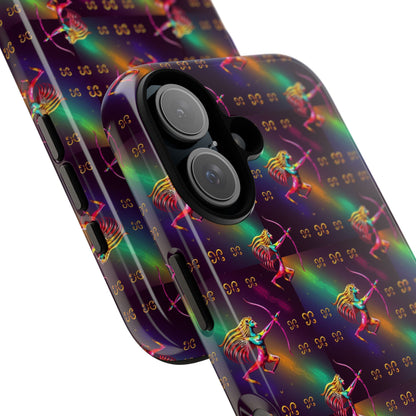 Tough Cases, Sagittarius, Zodiac v1, Metal Pattern