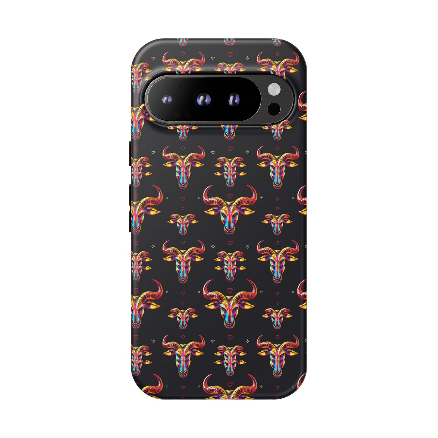 Tough Cases, Taurus, Zodiac, Metal Pattern