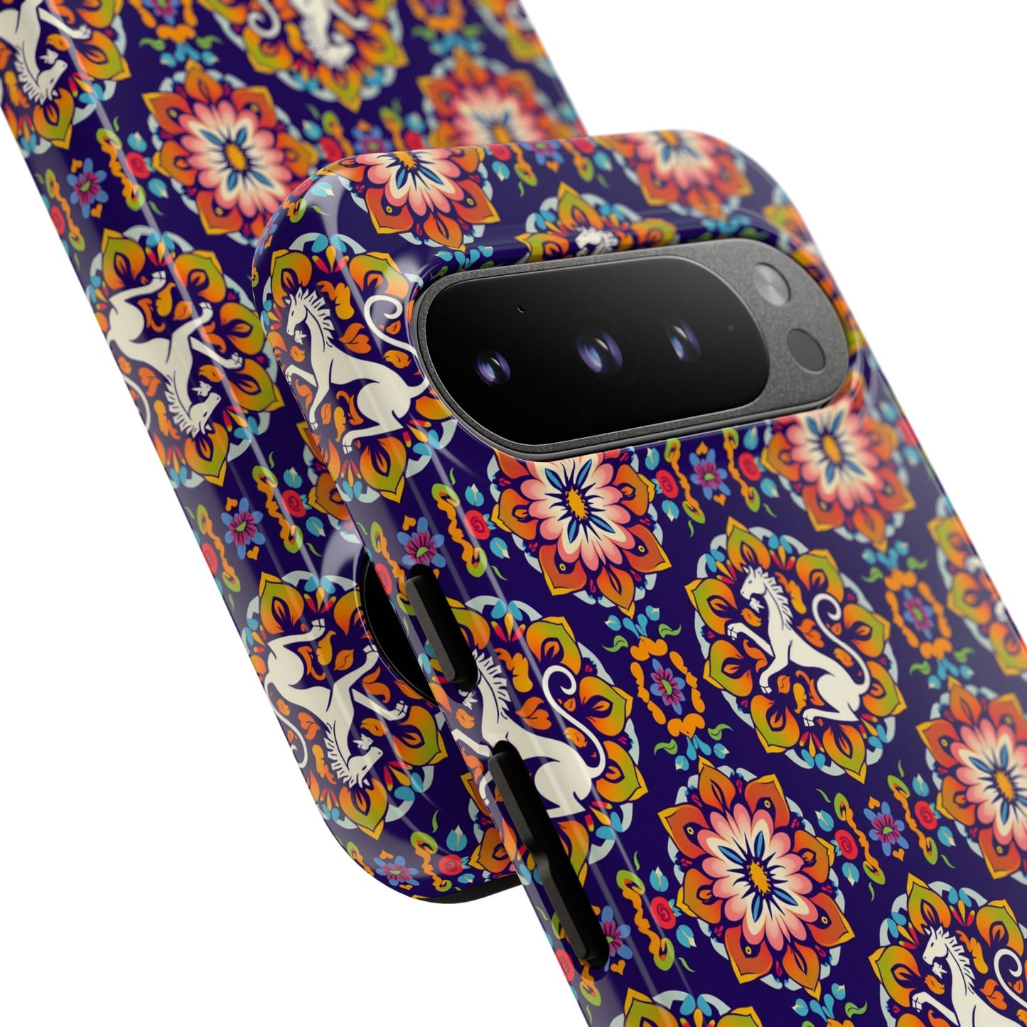 Tough Cases, Virgo, Zodiac v3, Flower Pattern