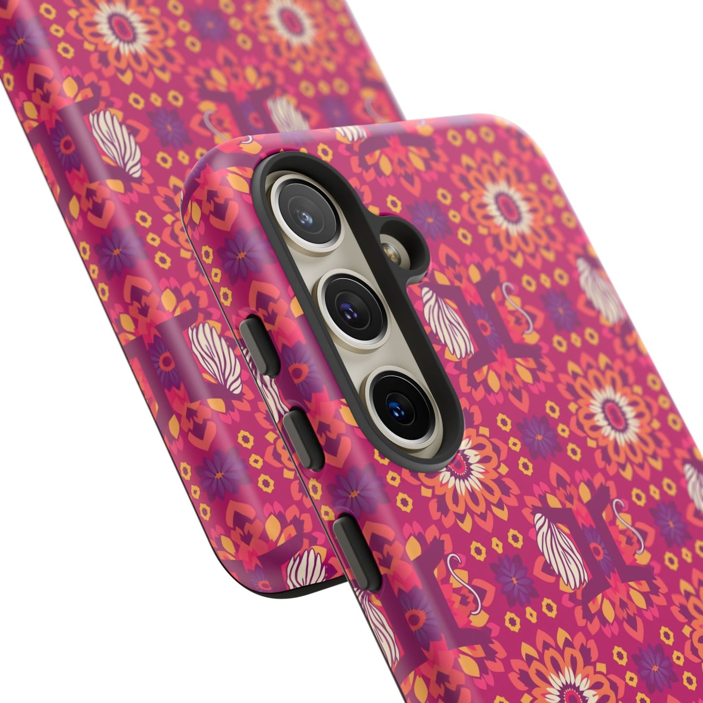 Tough Cases, Gemini, Zodiac v1, Flower Pattern