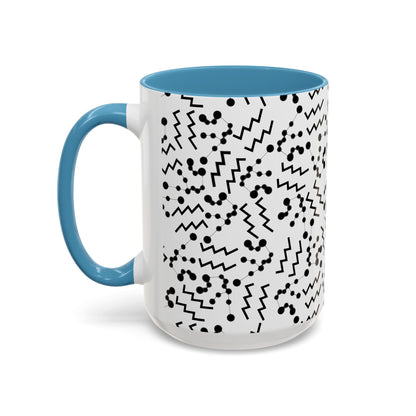 Accent Coffee Mug with the Aquarius sign (11, 15oz)