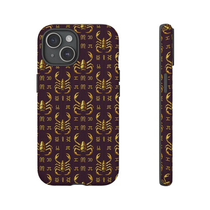 Tough Cases, Scorpio, Zodiac v2, Metal Pattern