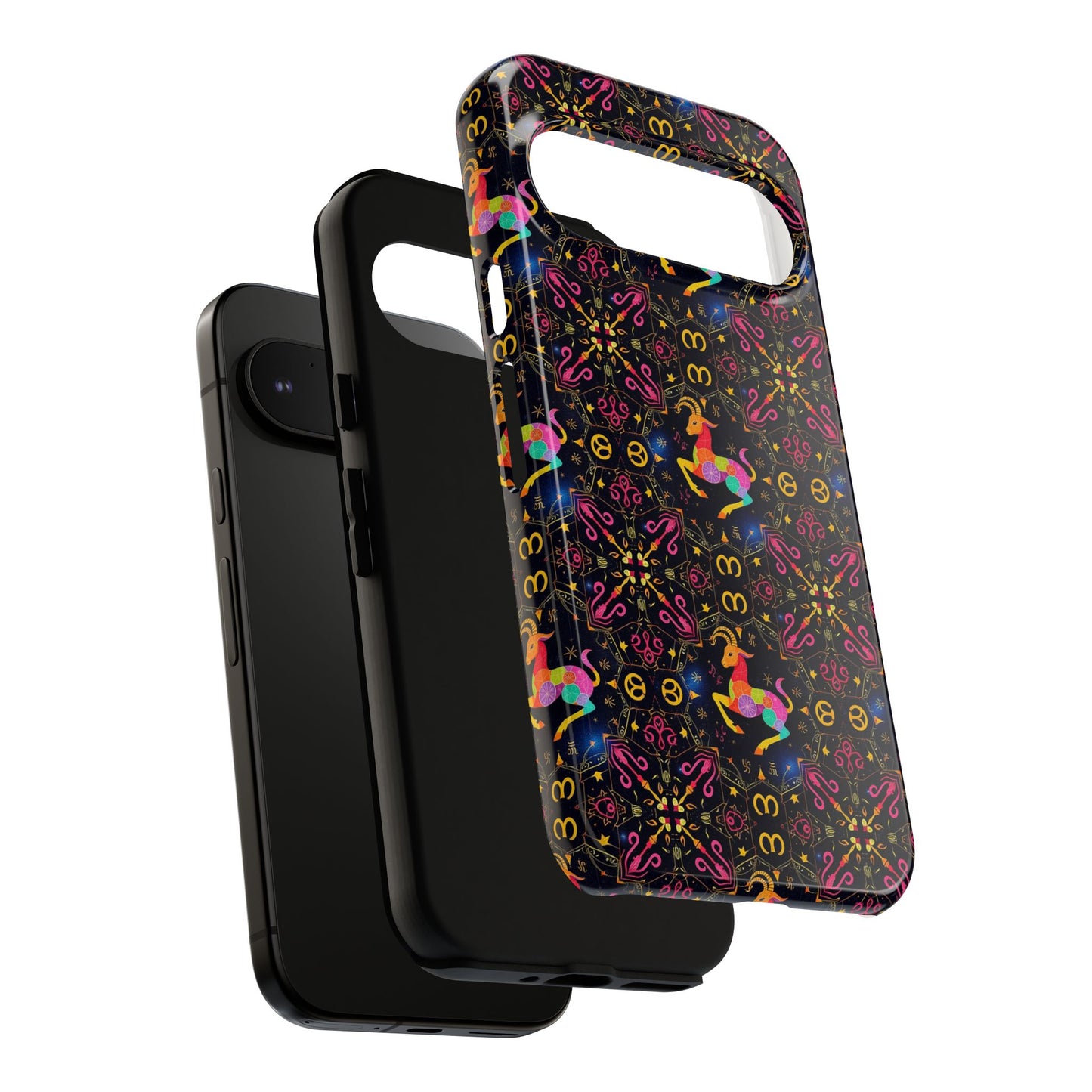 Tough Cases, Capricorn, Zodiac v2, Metal Pattern