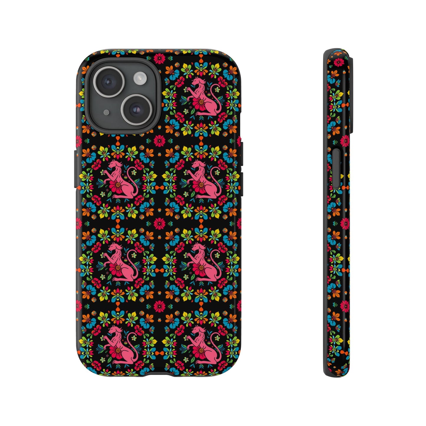 Tough Cases, Virgo, Zodiac, Flower Pattern