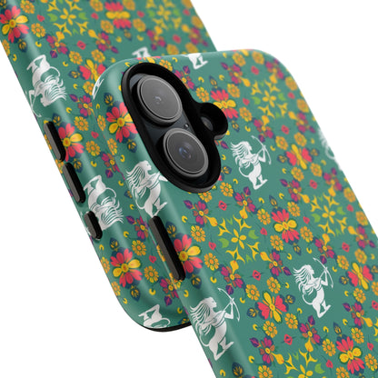 Tough Cases, Sagittarius, Zodiac, Flower Pattern