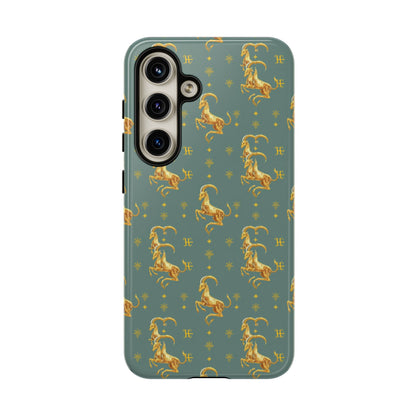 Tough Cases, Capricorn, Zodiac v1, Metal Pattern
