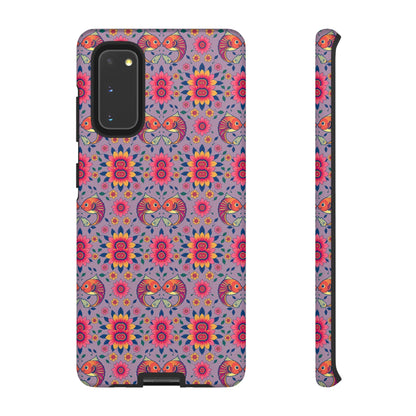 Tough Cases, Pisces, Zodiac v3, Flower Pattern