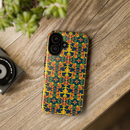 Tough Cases, Libra, Zodiac v3, Flower Pattern