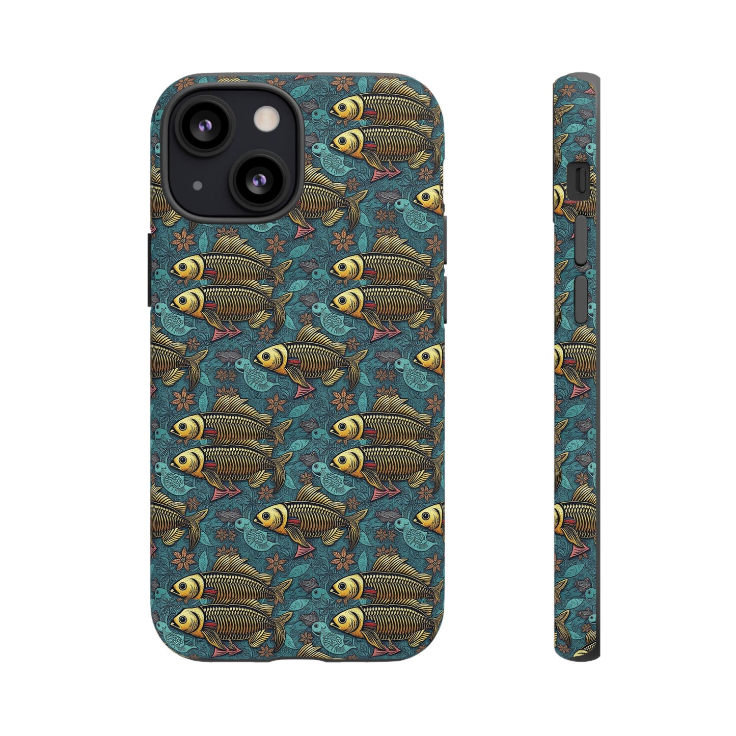 Tough Cases, Pisces, Zodiac v1, Metal Pattern