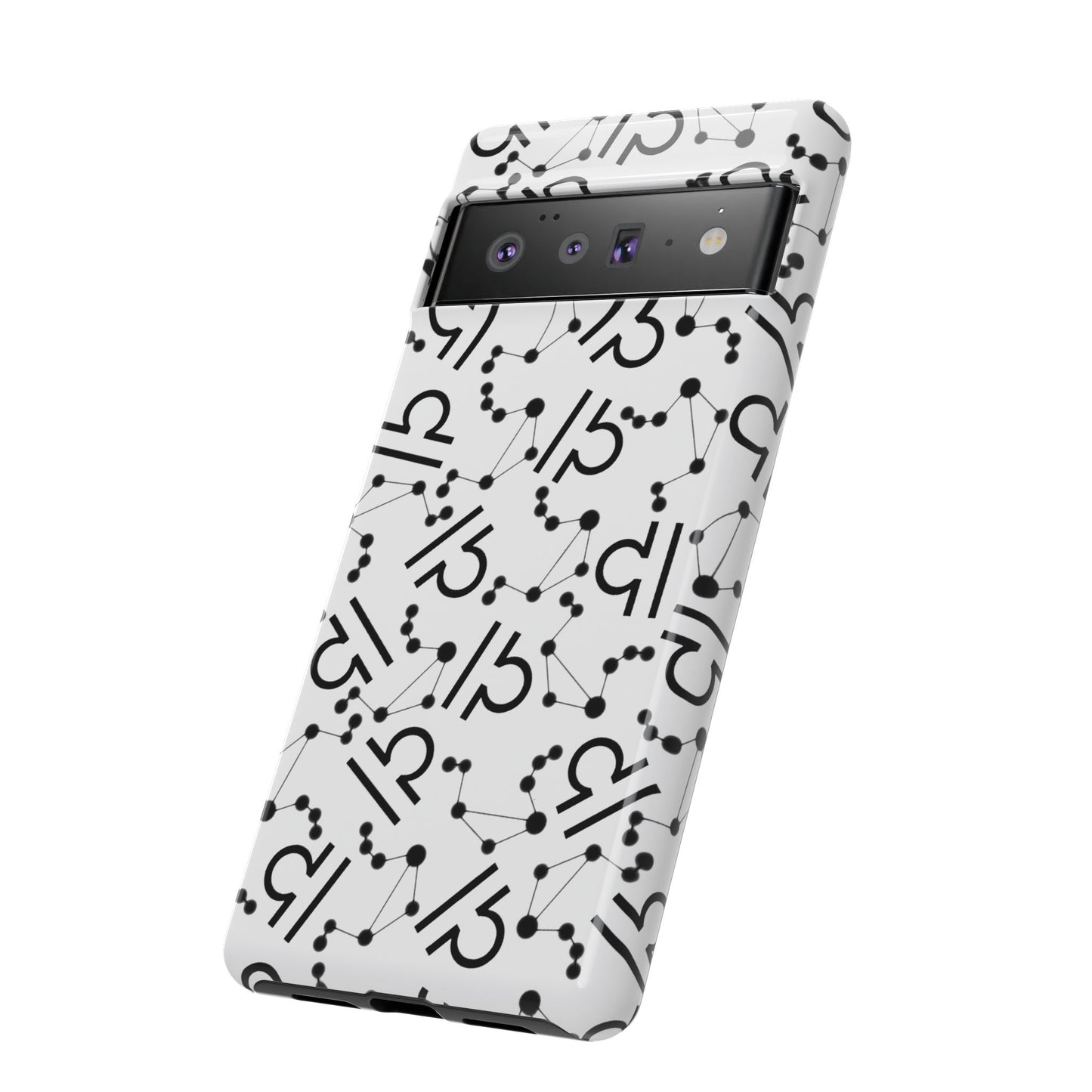 Tough Cases with the Libra Zodiac sign for iPhone, Samsung Galaxy, and Google Pixel devices